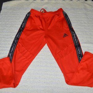 Orange Adidas Pants Size M
